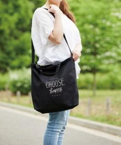 記念品 周年記念品 卒業記念品　キャンバスWスタイルバッグ ナイトブラック　 まとめ売り/見積もり